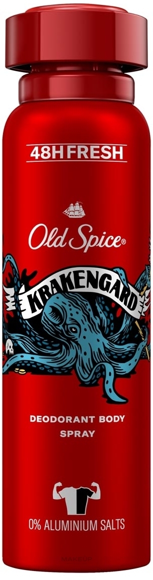 Dezodorant w sprayu dla mężczyzn - Old Spice Krakengard Deodorant Spray — Zdjęcie 150 ml