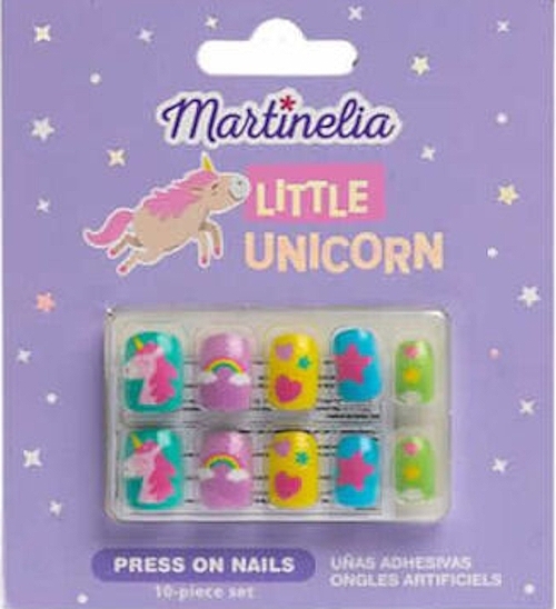 Sztuczne paznokcie dla dzieci - Martinelia Little Unicorn Press-On Nail Set — Zdjęcie N1