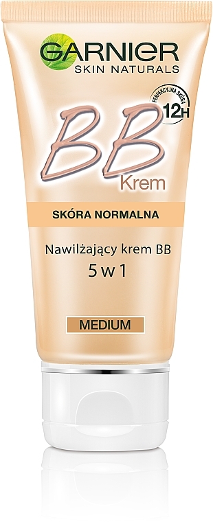 Nawilżający krem BB 5 w 1 do skóry normalnej - Garnier Skin Naturals