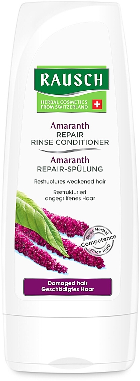 Odżywka do włosów zniszczonych - Rausch Amaranth Repair Rinse Conditioner — Zdjęcie N2