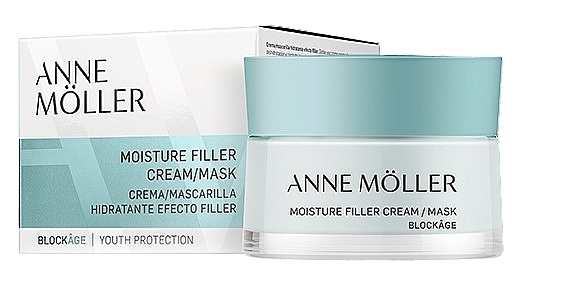 Nawilżająca maska do twarzy - Anne Moller Blockage Moisture Filler Cream-Mask — Zdjęcie N2