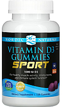 Kup Suplement diety Witamina D3. Sport, 1000 IU - Nordic Naturals Vitamin D3 Gummies Sport