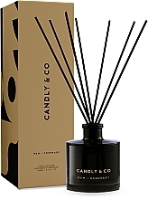 Dyfuzor aromatyczny do domu - Candly & Co No.2 Rum/Rozmaryn Scent Diffuser  — Zdjęcie N1