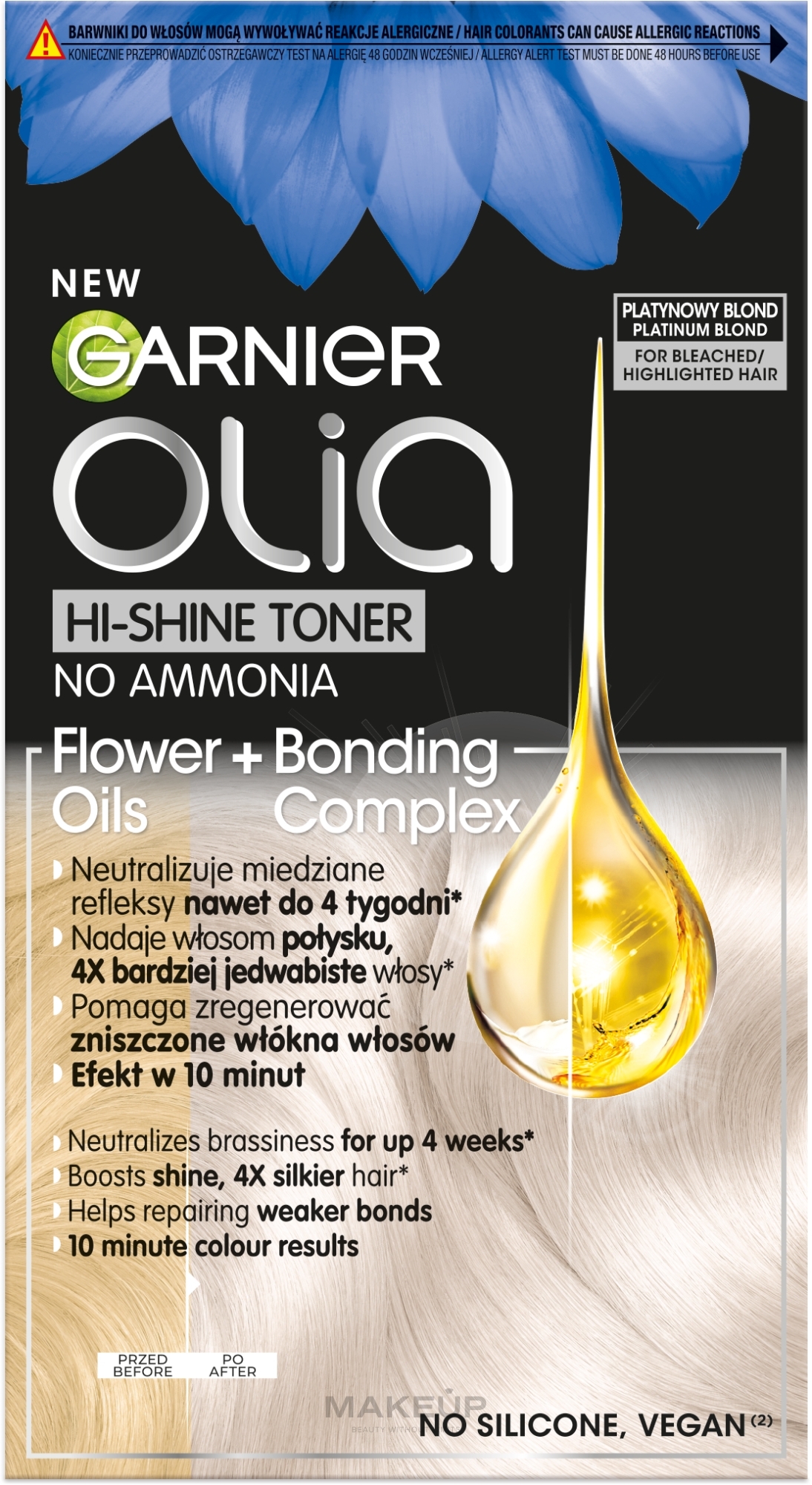 Toner do włosów - Garnier Olia Hi-Shine Toner — Zdjęcie 10.01