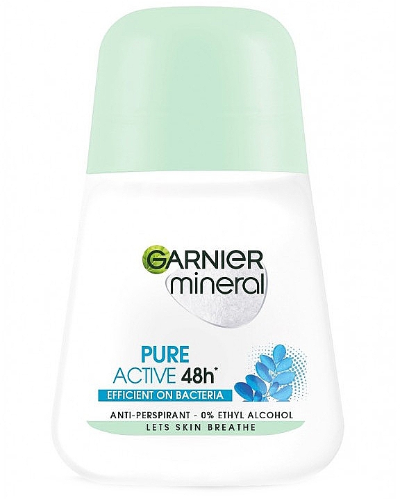 Przeciwbakteryjny antyperspirant w kulce - Garnier Mineral Pure Active — Zdjęcie N1