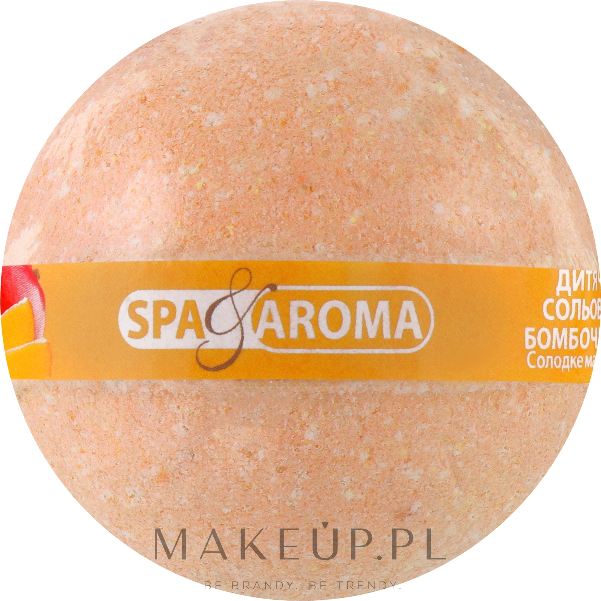 Kula do kąpieli dla dzieci Słodkie mango - Bioton Cosmetics Spa & Aroma Bath Bomb — Zdjęcie 75 g