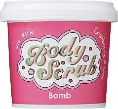 Peeling do ciała Żurawina i limonka - Bomb Cosmetics Cranberry & Lime Oil Based Body Scrub — Zdjęcie N1