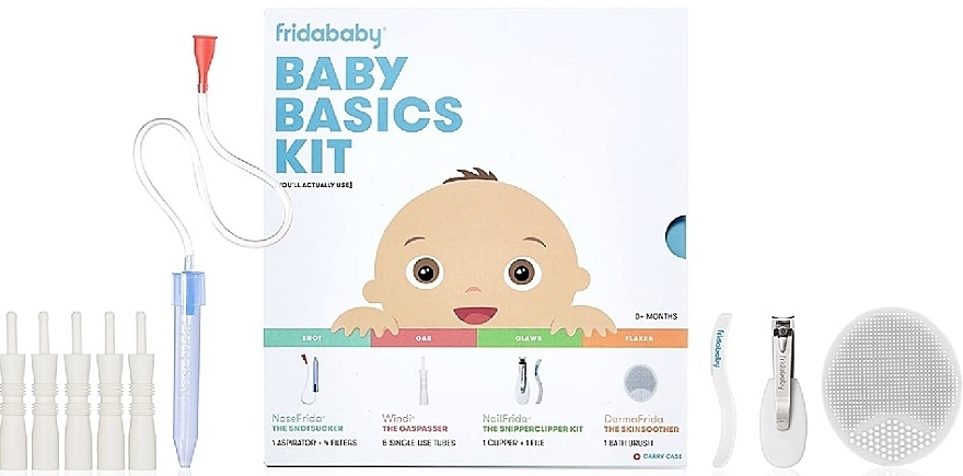 Zestaw pielęgnacyjny dla niemowląt - Frida Baby Basics Kit — Zdjęcie N2