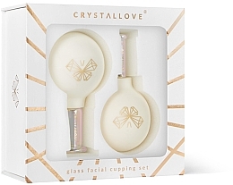 Bańki szklane do masażu twarzy, szyi i dekoltu - Crystallove Glass Facial Cupping Set — Zdjęcie N6