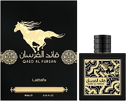 Lattafa Perfumes Qaed Al Fursan - Woda perfumowana — Zdjęcie N2