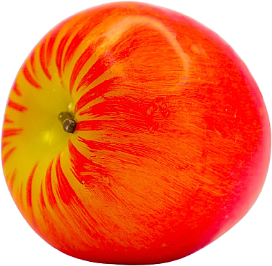 Świeca dekoracyjna w kształcie czerwonego jabłka - AD — Zdjęcie N1