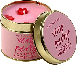 Kup Świeca zapachowa w żelaznej puszce - Bomb Cosmetics Very Berry Tin Candle