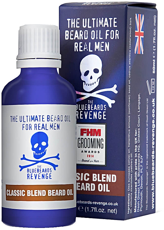 Olejek do brody - The Bluebeards Revenge Classic Blend Beard Oil