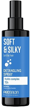 Spray ułatwiający rozczesywanie włosów - Prosalon Soft & Silky Detangling Sparay — Zdjęcie N1