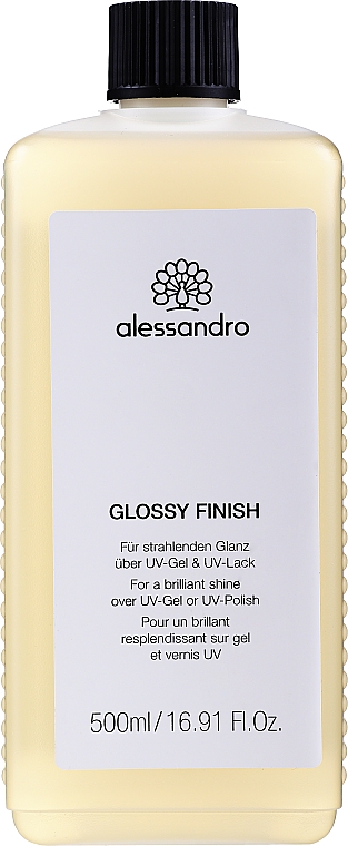 Odtłuszczasz do paznokci - Alessandro International Glossy Finish  — Zdjęcie N2