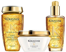 Kup Zestaw do włosów - Kerastase Elixir Ultime Set (sh/250ml + mask/200ml + oli/100ml)