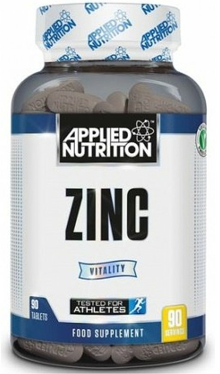 Cynk w tabletkach - Applied Nutrition Zinc — Zdjęcie N1
