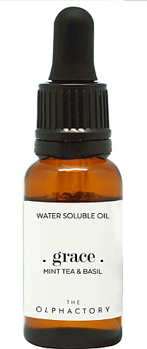 Aromatyczny, rozpuszczalny w wodzie olejek Herbata miętowa & Bazylia - Ambientair The Olphactory Water Soluble Oil — Zdjęcie N1