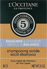 Kup Delikatny szampon do włosów w kostce - L'Occitane En Provence Solid Shampoo Delicate Care And Balance
