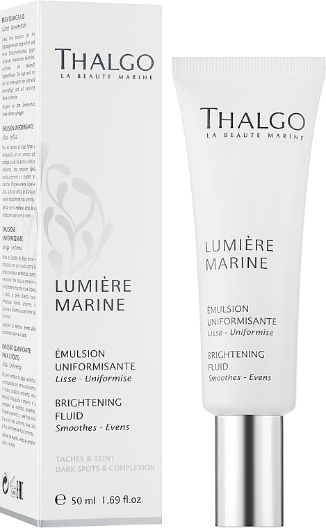 Fluid wyrównujący koloryt skóry - Thalgo Lumiere Marine Brightening Fluid — Zdjęcie N2