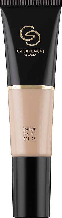 Krem rozświetlający do twarzy - Oriflame Giordani Gold Radiant Gel CC SPF 25 — Zdjęcie N1