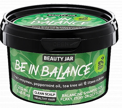 Równoważący szampon do włosów - Beauty Jar Be In Balance Balancing Shampoo  — Zdjęcie N1
