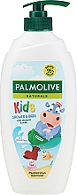 Krem pod prysznic Hipopotam - Palmolive Naturals Kids Shower & Bath With Almond Milk — Zdjęcie N1