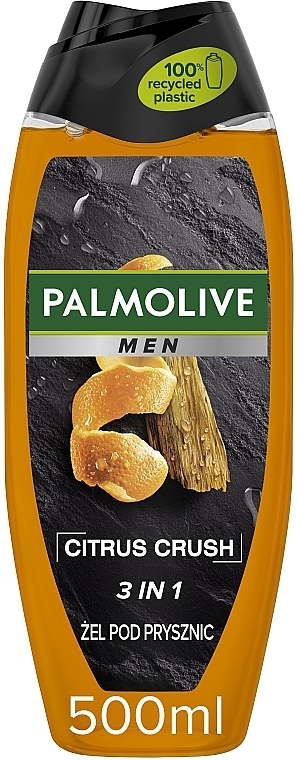 Orzeźwiający żel pod prysznic dla mężczyzn 3w1, pomarańcza i cedr - Palmolive MEN Citrus Crush — Zdjęcie N1