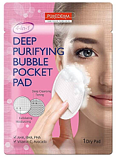 Kup Oczyszczająco-złuszczający płatek do twarzy - Purederm Deep Purifying Bubble Pocket Pad 