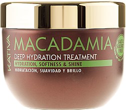Maseczka głęboko nawilżająca do włosów - Kativa Macadamia Deep Hydrating Treatment — Zdjęcie N4