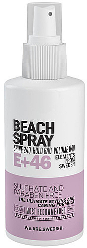 Spray do włosów z wodą morską - E+46 Beach Spray — Zdjęcie N1