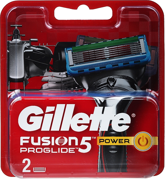 Wymienne wkłady do maszynki, 2 szt. - Gillette Fusion ProGlide Power — Zdjęcie N2