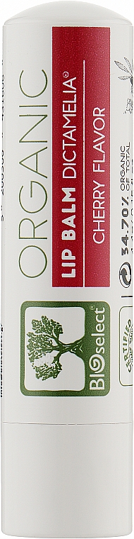 Balsam do ust o smaku wiśniowym - BIOselect Lip Balm