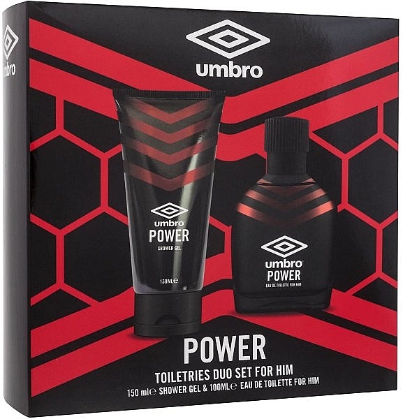 Umbro Power Gift Set - Zestaw (edt/100ml + sh/gel/150ml) — Zdjęcie N1