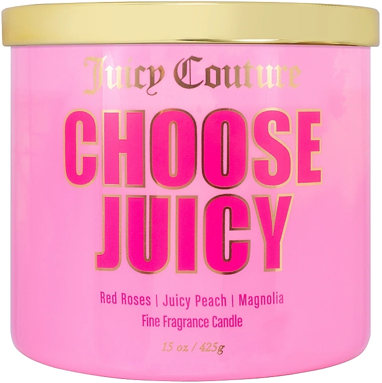 Świeca zapachowa - Juicy Couture Choose Juicy Fine Fragrance Candle — Zdjęcie N1
