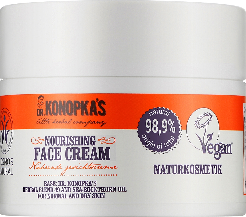 Odżywczy krem do twarzy - Dr Konopka's Nourishing Face Cream 