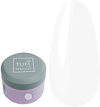 Żel do przedłużania paznokci - Tufi Profi Premium UV Gel 01 Clear — Zdjęcie N1