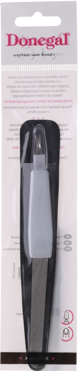 Pilnik do paznokci, 15 cm, 2059, biały - Donegal — Zdjęcie N1