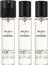 Chanel Bleu de Chanel Parfum - Zestaw (parfum 20 ml x 3) — Zdjęcie N2
