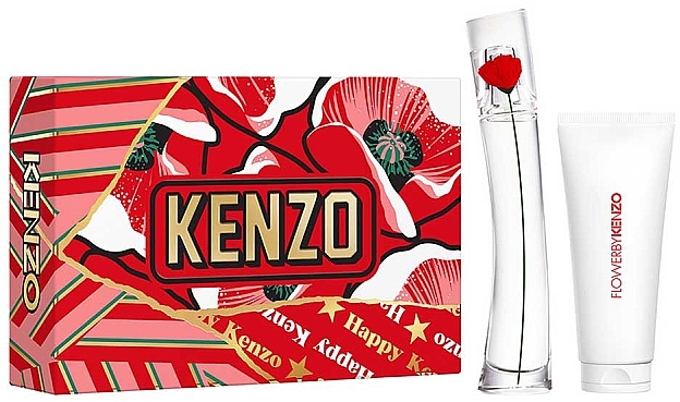 Kenzo Flower By Kenzo - Zestaw (edp/30ml + b/lot/75ml) — Zdjęcie N1