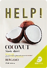 Kup Maseczka do twarzy z ekstraktem z kokosa - Bergamo HELP! Mask