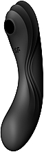 Wibrator próżniowy, 17 cm, czarny - Satisfyer Curvy Trinity 4 — Zdjęcie N1