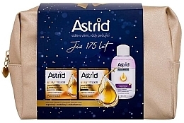 Zestaw - Astrid Beauty Elixir Set (f/cr/2x50ml + cleanser/water/125ml + bag) — Zdjęcie N2