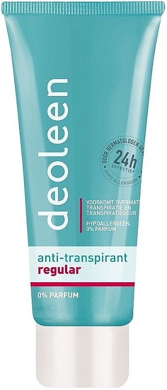 Kremowy dezodorant do ciała - Deoleen Anti-Perspirant Regular Cream — Zdjęcie N1