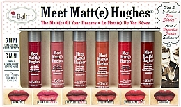 Zestaw matowych mini-pomadek do ust - theBalm Meet Matt(e) Hughes Mini Kit 12 (lipstick/6x1.2ml) — Zdjęcie N1