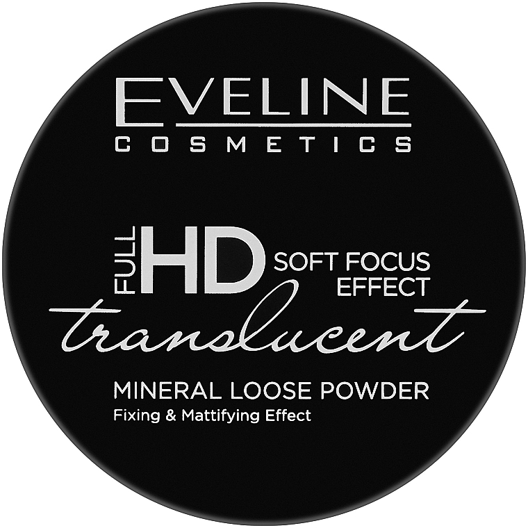 Sypki puder, translucent - Eveline Cosmetics Full HD  — Zdjęcie N3