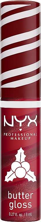 Nawilżający błyszczyk do ust - NYX Professional Makeup Home Alone Butter Gloss — Zdjęcie N1