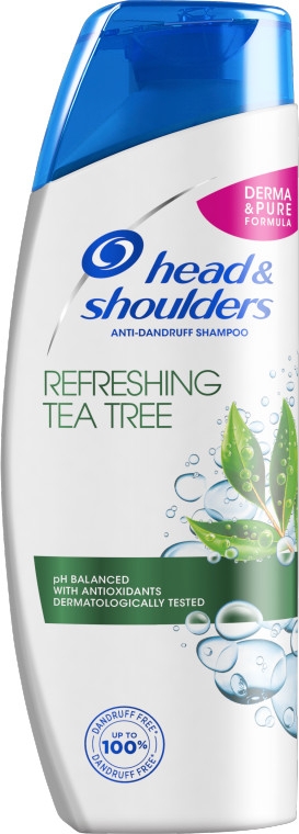 Przeciwłupieżowy szampon do włosów Drzewo herbaciane - Head & Shoulders Tea Tree Shampoo — Zdjęcie N1