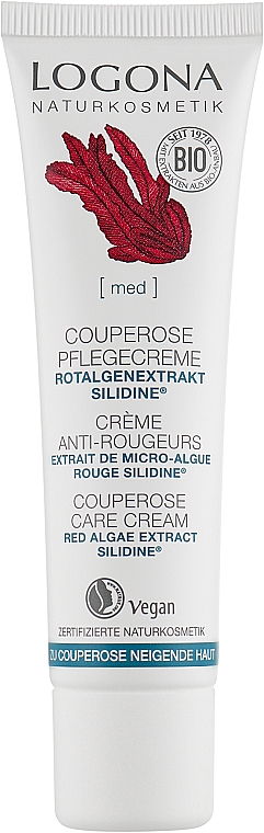 Oczyszczający krem do cery naczynkowej - Logona Bio Couperose Cream — Zdjęcie N1