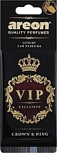 Odświeżacz powietrza - Areon VIP Crown & Ring Luxury Car Perfume — Zdjęcie N1